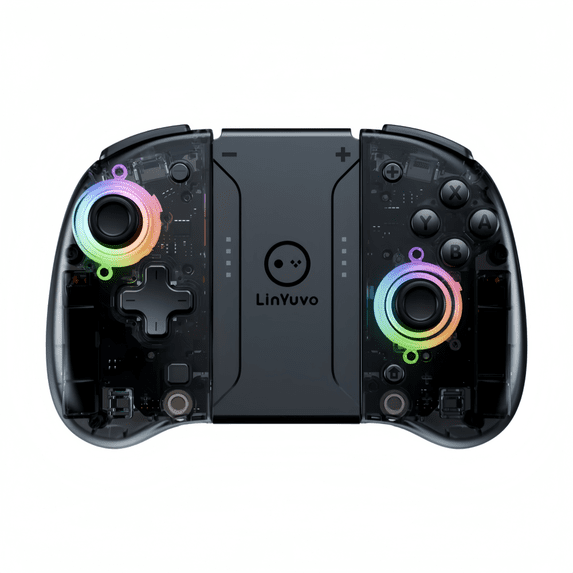 Wireless Switch Controller for Switch/OLED/Lite Gamepad Hall Effect Joystick