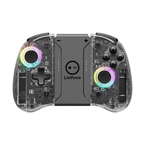 Wireless Switch Controller for Switch/OLED/Lite Gamepad Hall Effect Joystick