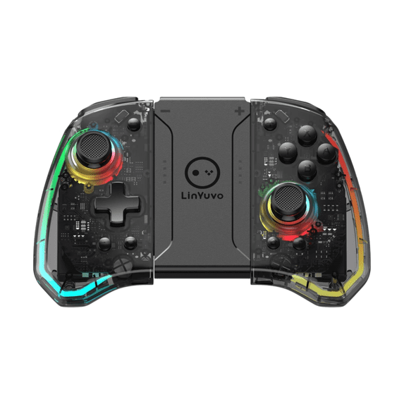 Wireless Switch Controller for Switch/OLED/Lite Gamepad RGB Lights Joysticks