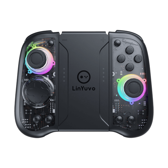 Wireless Switch Controller for Switch/OLED/Lite/PC/iOS/Android Gamepad Hall Effect Joystick