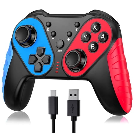 Wireless Switch Controller with Wake-up Programmable and Turbo Functions, Extra Switch Pro Controller for Nintendo Switch/Lite/OLED Controller