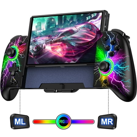 Wireless Controller for Nintendo Switch OLED with Ergonomic Design
