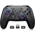 thumbnail image 1 of Wireless Switch Pro Controller with PC Adapter Compatible with Switch/Switch OLED Controllers, 1 of 8