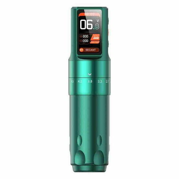 Professional Wireless Tättoo Machine - Adjustable Stroke Tättoo Pen, Quiet Operation, Ergonomic Grip, 2000mAh Battery, 7-8 Hours Usage, Fast Charging