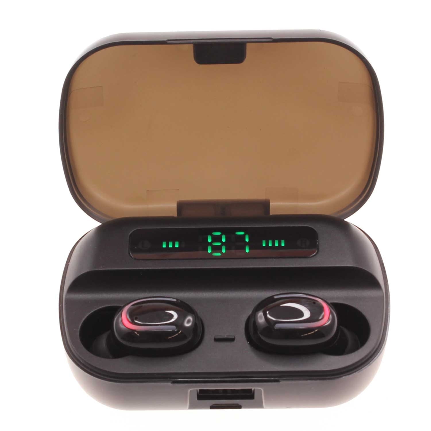 Wireless TWS Headphones for Google Pixel 9 Pro Fold - Earbuds Earphones True Wireless Stereo Headset Hands-free Mic