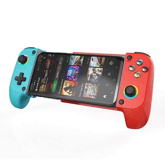 Wireless Telescopic Gaming Controller with Turbo Function for Mobile Phones