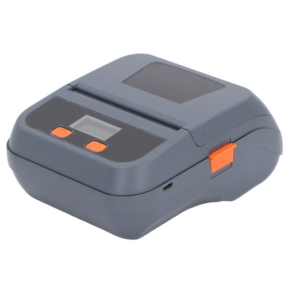 Wireless Thermal Receipt Label Printer IP54 Waterproof Bluetooth Mobile Barcode Scanner Machine 3 in / 80 mm