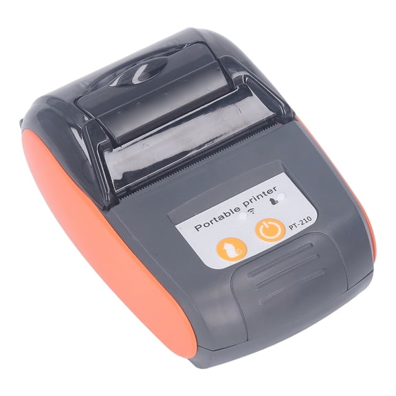 Wireless Thermal Receipt Printer Bluetooth Portable Mobile Bill Ticket Machine 58mm / 2.28 inches Pocket Size Mini Printing Device Compatible with Android iOS Windows Without Storage Bag
