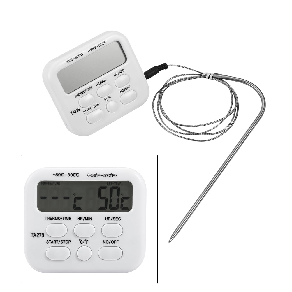 Wireless Thermometer Oven Temperature Tester Cooker Tool Stainless