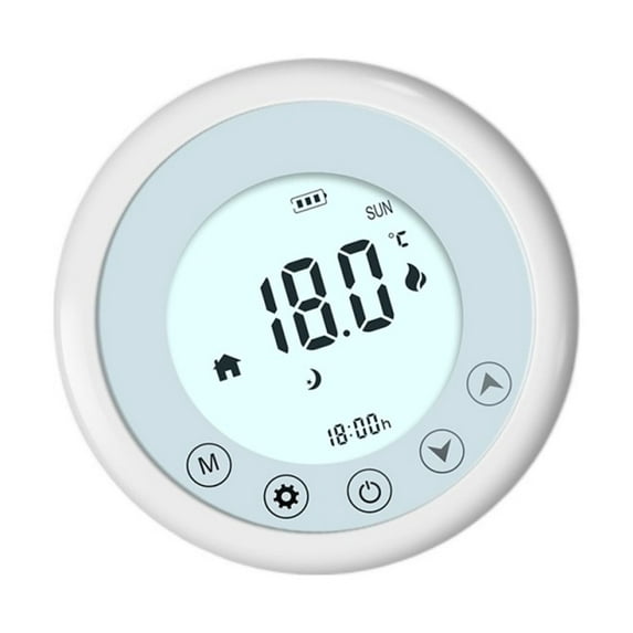 Wireless Thermostat Smart Temperature Controller, Kit Programmable Battery Powerd For Gas Boiler Room Heating ,Easy to Install