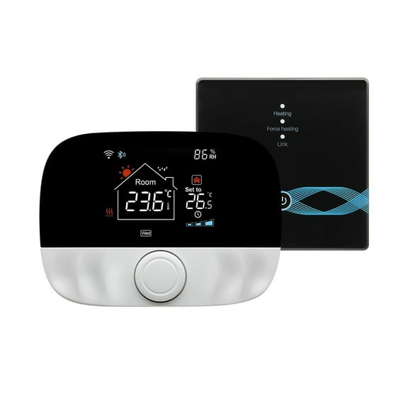 Wireless Thermostat Wifi For Floor And Gas Boiler Heating LCD Screen Smart Room Temperature Controller Wireless ,Easy to Operate