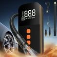 thumbnail image 1 of Wireless Tire Pump with Digital Display, Tire Inflator Portable Air Compressor,Lighting Intelligent Car Inflatable Pump Suitable for Car, Motorbike, Bicycle, Basketball, Fathers Day Gifts, 1 of 9