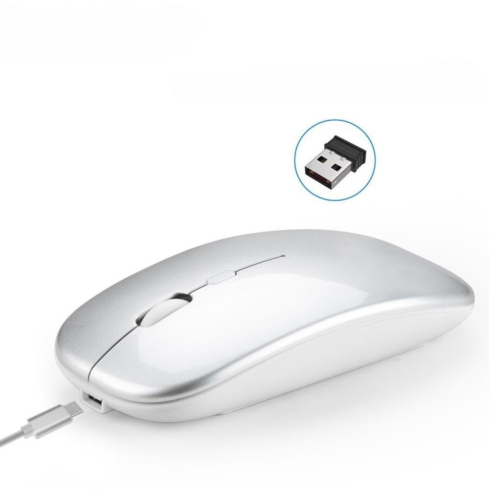 Wireless Touch Mouse Optical USB Receiver Slim Silent Ergonomic Magic