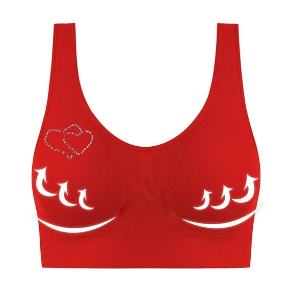 Wireless Traceless Comfort Bra for Women - Soft Breathable Seamless Support with Removable Padding for Daily Wear and Sleep