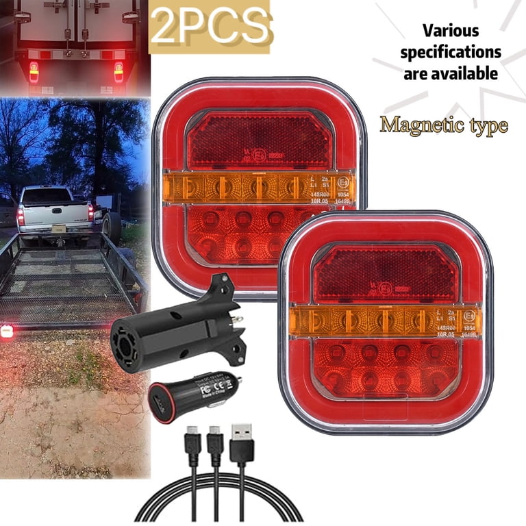 Best HD Pictures about  Redrock Wireless Magnetic Towing Lights With Storage Case  with No AI Images