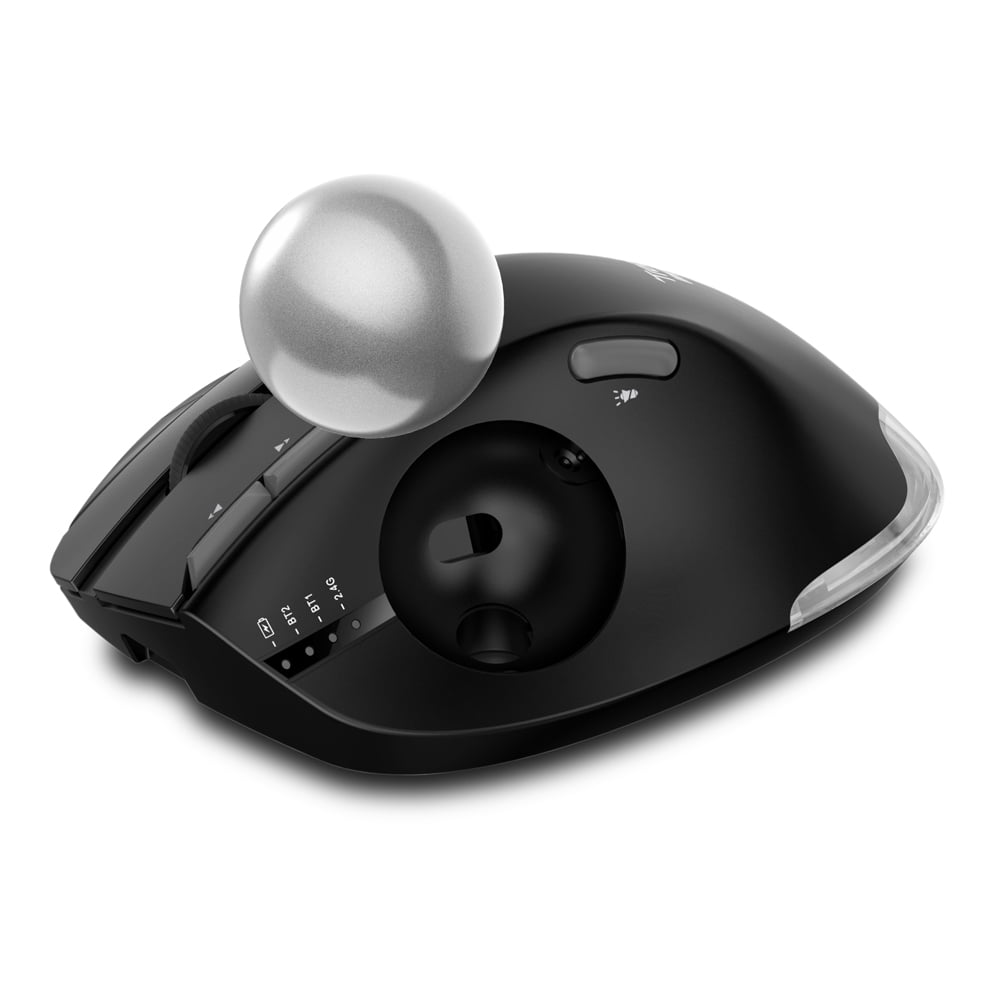 Wireless Triple Mode BT Trackball Mouse for Graphic Designers and CAD