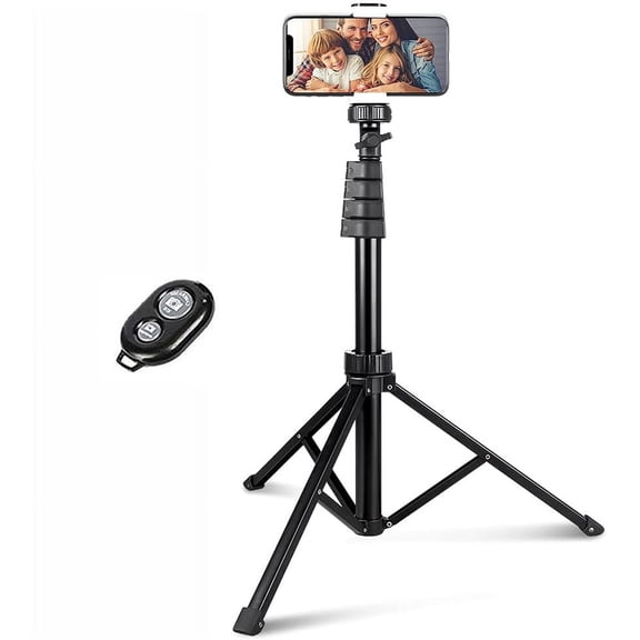 Wireless Tripod Selfie Stick for Samsung Galaxy A23 5G Phone - Monopod Remote Shutter Built-in Self-Portrait Extendable Q3Q Compatible With Galaxy A23 5G Model