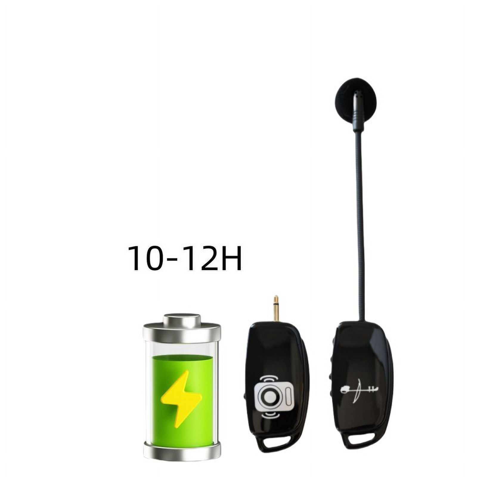 Wireless UHF 2.4G Microphone Saxophone Erhu Trumpet Sax Receiver Transmitter