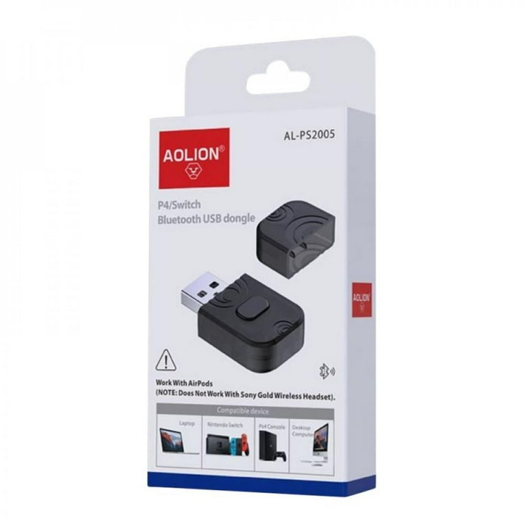 Wireless USB Adapter Dongle Bluetooth Receiver For PS4 Gaming Headsets Handle Adapter Bluetooth Receiver Transmitter Walmart