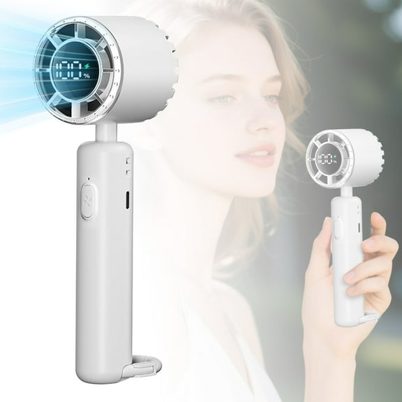 Wireless USB Digital Air Cooler Lightweight Fast Drying Portable Blower With Adjustable Heat Settings For Efficient