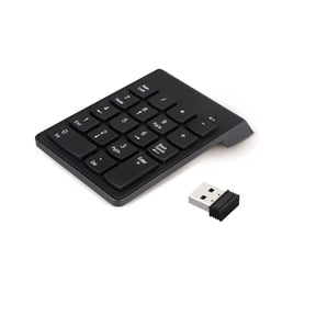 Wireless USB Number Pad Numpad Numeric Keypad Number Keyboard For Laptop DesktopTAPDRA Spare Part