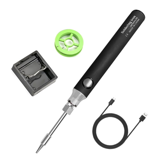 Wireless USB Rechargeable Soldering Iron Portable, High Energy Endurance Rapid Heating Tool