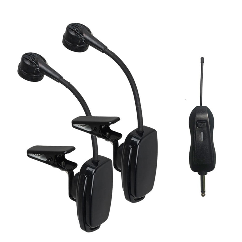 Erhu Wireless Microphone System - 2.4G Plug & Play With Noise Reduction For Chinese Violin