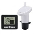 thumbnail image 1 of Wireless Ultrasonic Water Tank Liquid Level Meter with Temperature Sensor Time Display Low Battery Indicator, 1 of 4