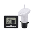 thumbnail image 1 of Wireless Ultrasonic Water Tank Liquid Level Meter with Temperature Sensor Water Level T mj1428, 1 of 8