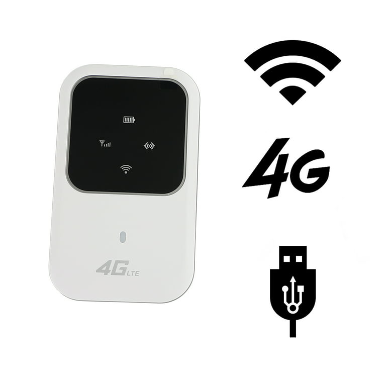 Wireless Unlocked 4G LTE Mobile Portable WiFi Router SIM Card MIFI