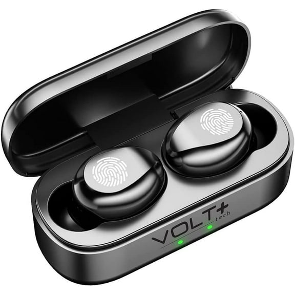 Wireless V5.3 Bluetooth Earbuds Compatible with Xiaomi Redmi Note 14 4G (Global) Updated Micro Thin Case Quad Mic 8D Bass IPX7 Waterproof/Sweatproof