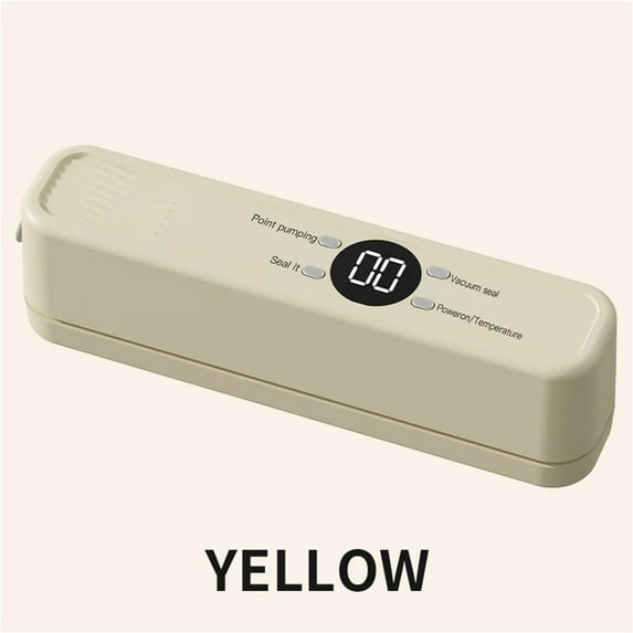 Wireless Vacuum Sealer Machine 60KPA Powerful Suction Handheld Food Sealer with External Pump Function for Freshness Preservatio