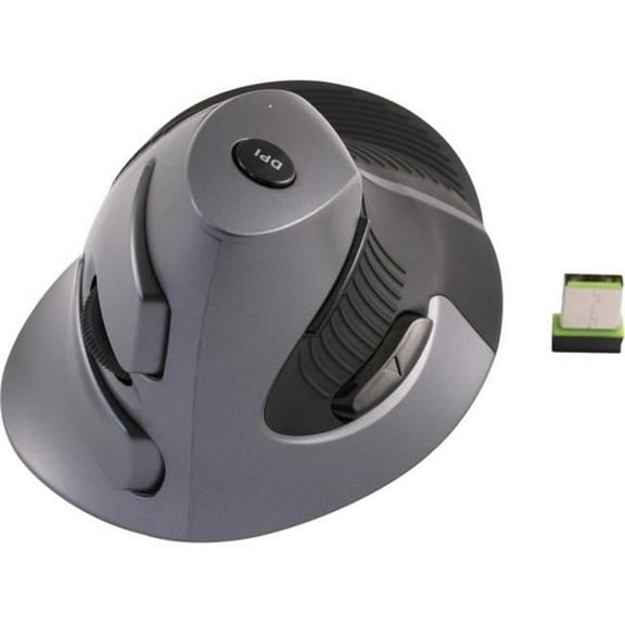 Wireless Vertical Mouse DPI Switch