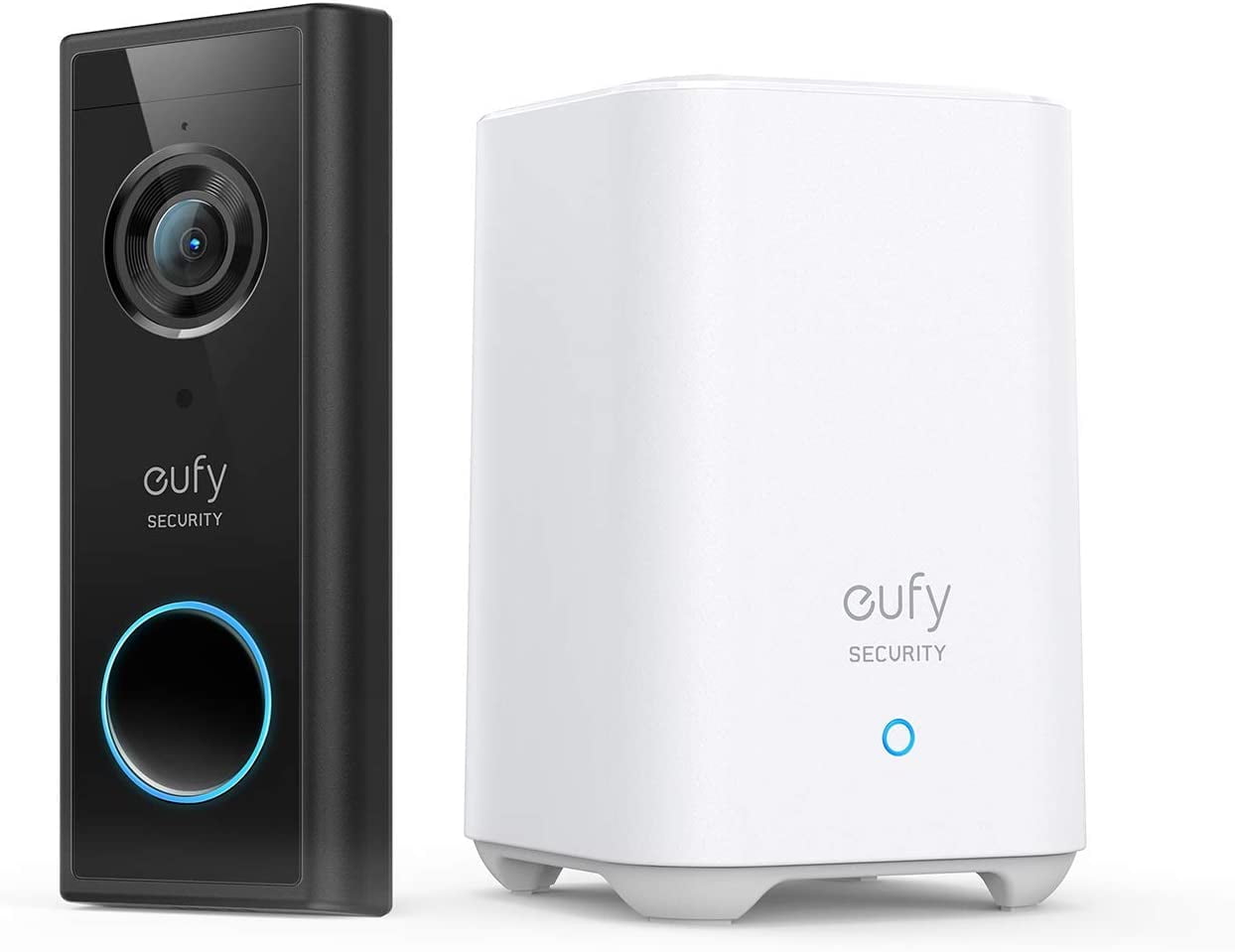 Wireless Video Doorbell (Battery-Powered) with 2K HD, No Monthly Fee, On-Device AI for Human Detection, 2-Way Audio, Simple Self-Installation