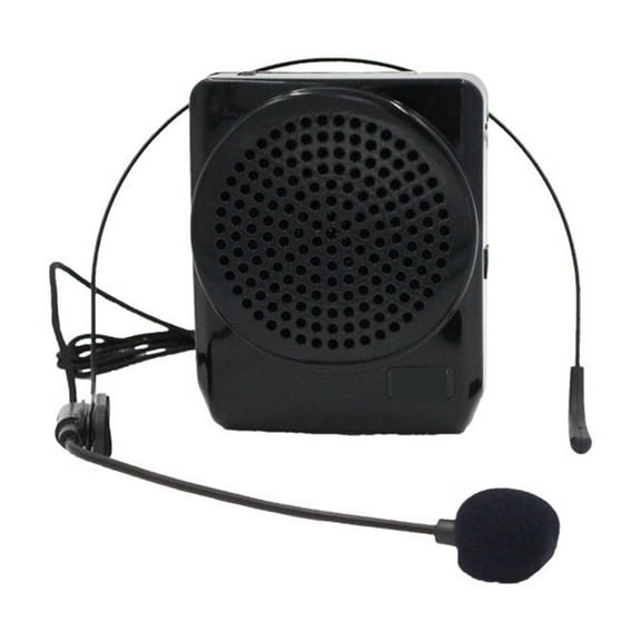 Wireless Voice Amplifier Loudspeaker Charging Megaphone Speaker With Headset Microphone For Teachers Tourist Guides ,Powerful Sound