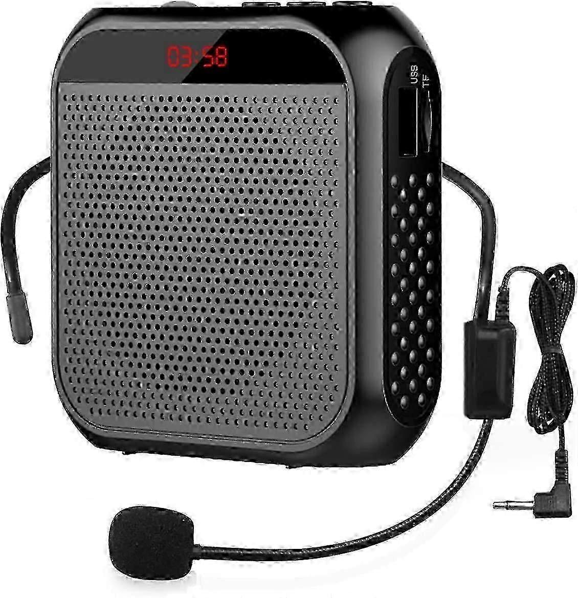 Wireless Voice Amplifier with Microphone - Portable Speaker for Public Speaking