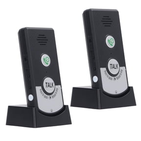 Wireless Voice Intercom, 2 Pcs 2 Way Call Light Indication Wireless Intercom Unit