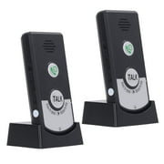 Wireless Voice Intercom, 2 Pcs 2 Way Call Light Indication Wireless Intercom Unit
