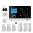 Wireless WIFI GSM Home Security Alarm System For Tuya Smart Life APP