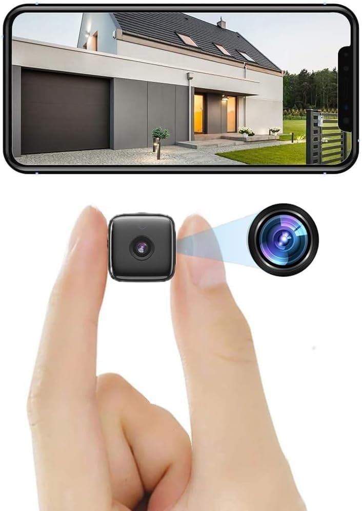 Wireless WIFI Home Security Camera Body Indoor Outdoor Security Cam Room Cameras 1080P HD With Night Vision,Cat Dog Camera for Home Security Pet