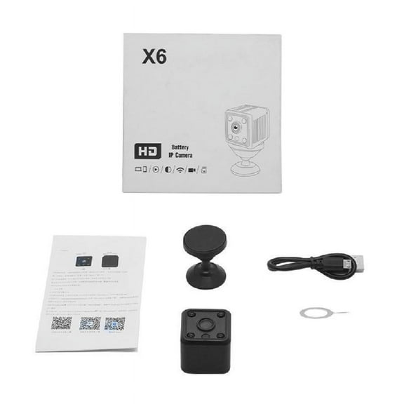 Wireless WIFI Mini Camera with Motion Detection Audio Video Recorder for Nursery