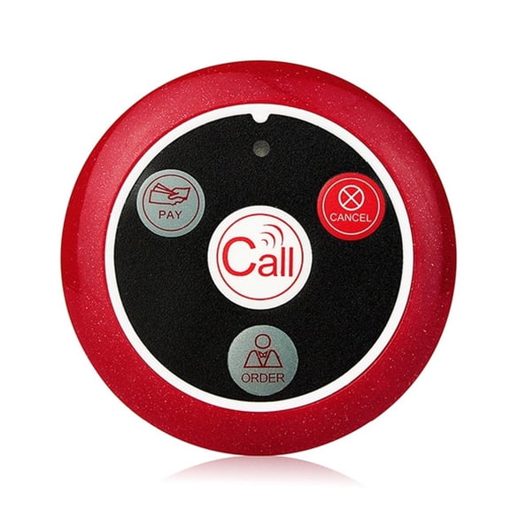 Wireless Waiter System Restaurant Pager Voice Broadcast Host+10 T117 Call Buttons For Bar Office Cafe Customer Service