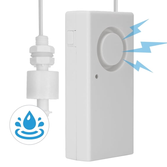 Wireless Water Leak Detector Sensor with Floating Ball, 119dB Loud Alarm for Fish Tank, Sump Pump, Water Purifier