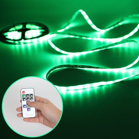 Wireless Waterproof LED Strip Light 16.4ft For Boat / Truck / Car/ Suv / Rv Green
