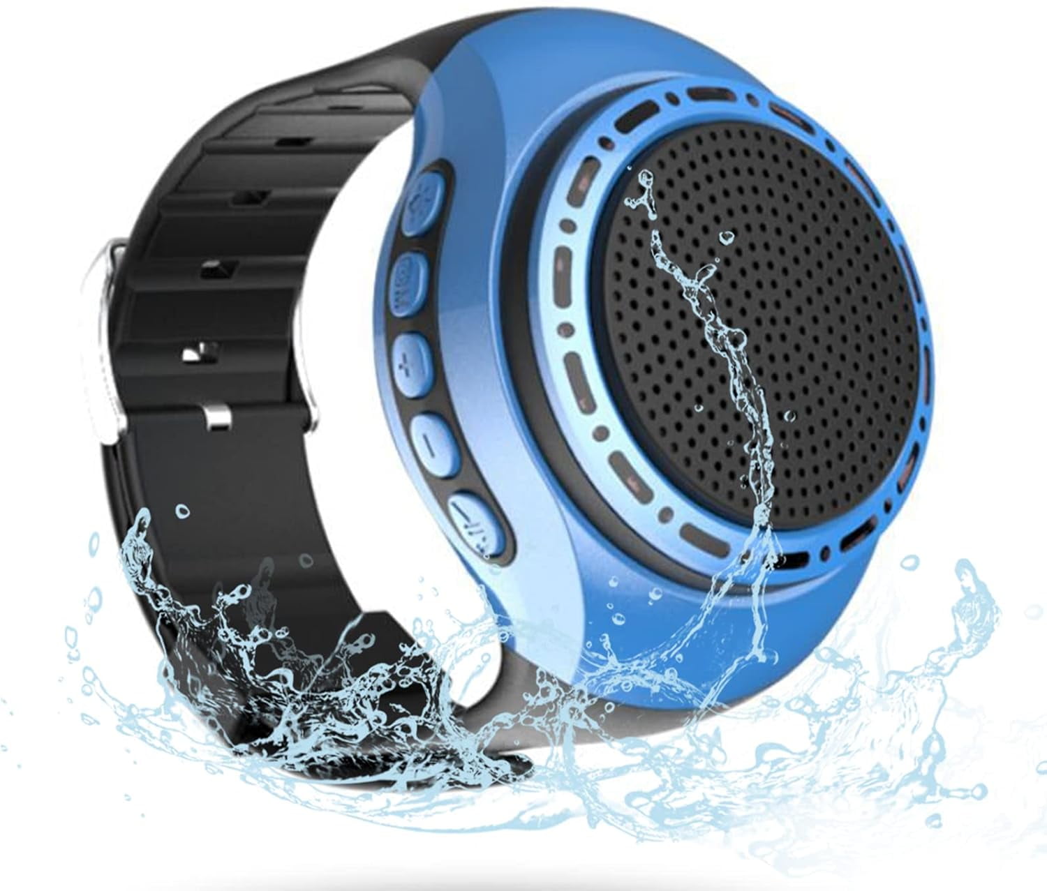 Wireless Wearable Waterproof Wrist Portable Bluetooth Speaker Watch