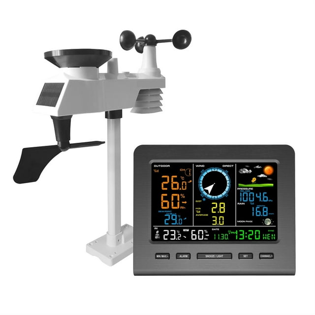 Wireless Weather Station 0366WF Outdoor Sensor,with Weather Forecast