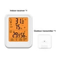 thumbnail image 1 of Wireless Weather Station Indoor Outdoor Thermometer Hygrometer Digital Temperature Humidity Remote Sensor Touch Screen Backlight (With 1Sensor), 1 of 7