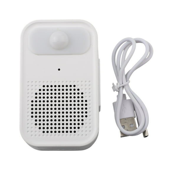 Wireless Welcome Door Sensor With Custom Voice Greeting And Adjustable Volume