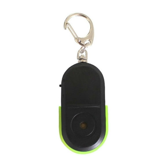 Wireless Whistle Key Finder Voice Control ABS Material LED Light Camping Hiking Outdoor Daily Use