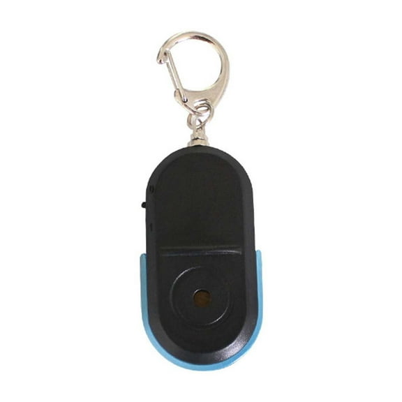 Wireless Whistle Key Finder Voice Control ABS Material LED Light Camping Hiking Outdoor Daily Use